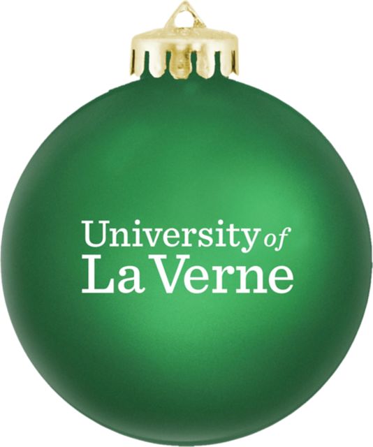 University of La Verne Round Shatterproof Ornament