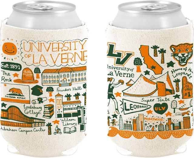 University of La Verne Julia Gash Can Coozie