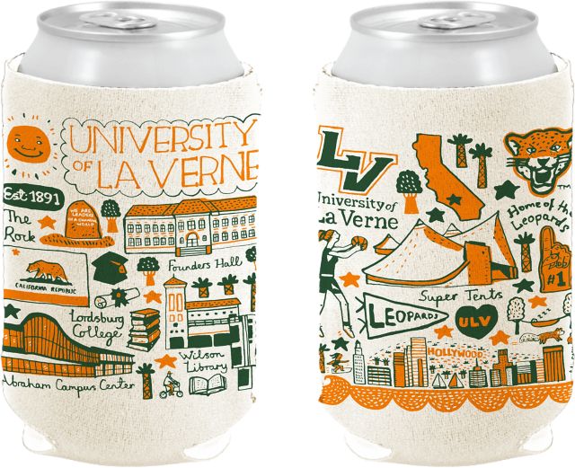 University of La Verne Julia Gash Can Coozie
