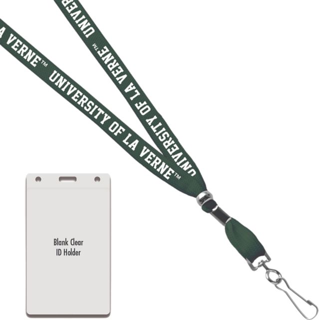 University of La Verne Card Dispenser Lanyard