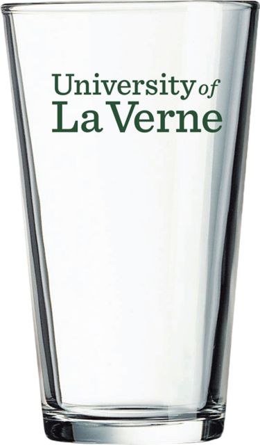 University of La Verne 16 oz. Drink Glass
