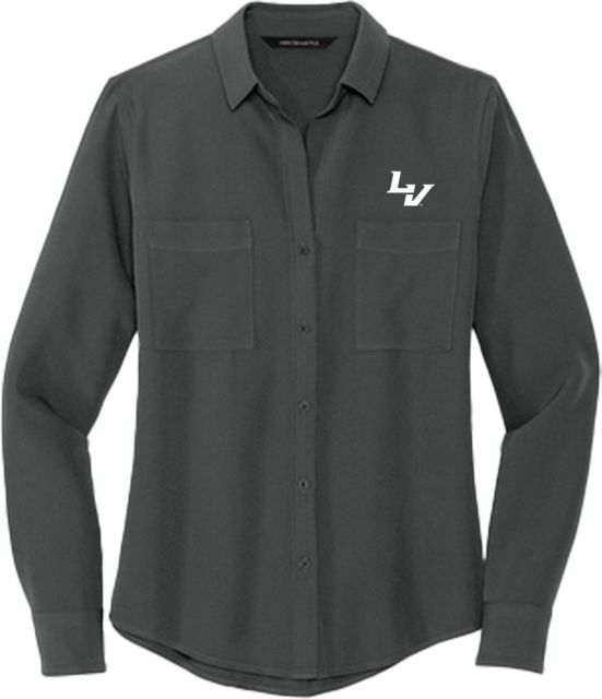 University of La Verne Women's Long Sleeve Crepe Blouse