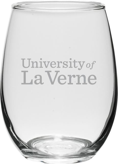 University of La Verne 21 oz. Wine Glass
