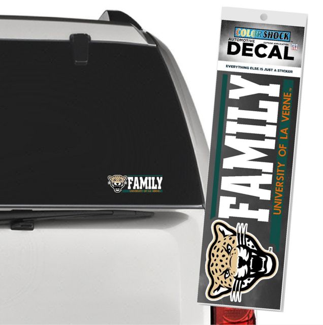 University of La Verne Mascor Family Decal