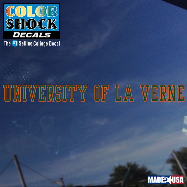  University of La Verne Sticker Leopards LV Stickers