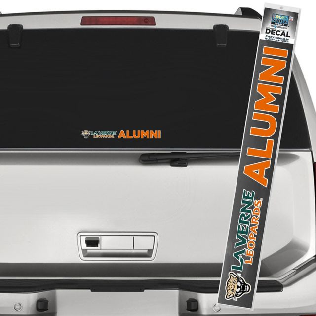 University of La Verne Leopards Alumni Strip Decal