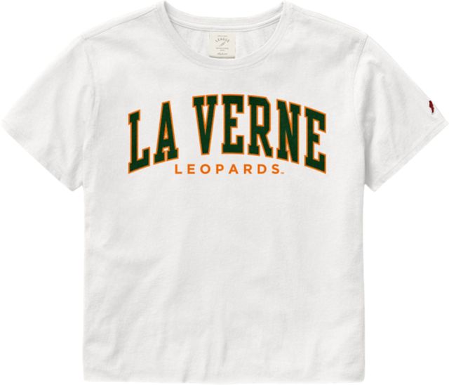 University of La Verne Women's Crop Short Sleeve T-Shirt
