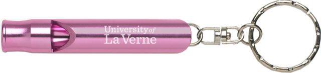University of La Verne Whistle Keychain