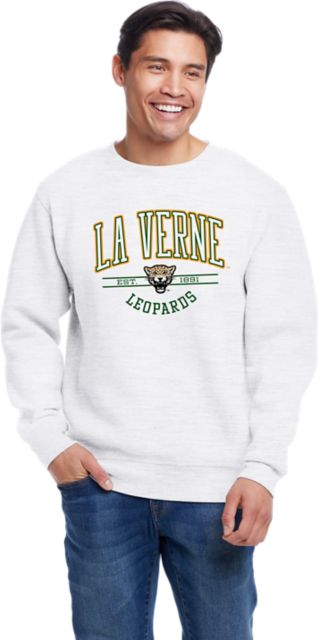 University of La Verne Leopards Peace Crewneck Sweatshirt