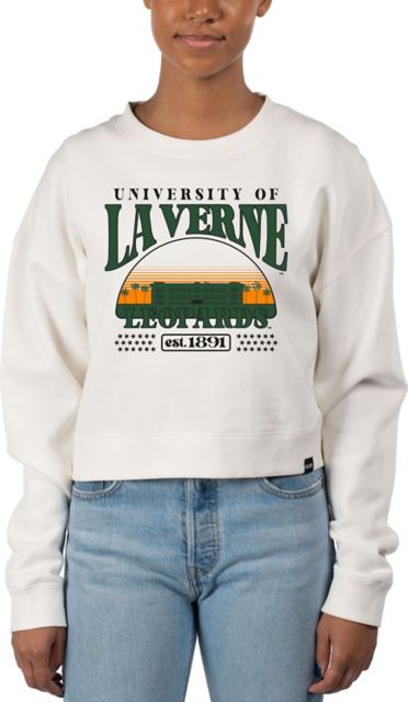 University of La Verne Women's Cropped Crewneck