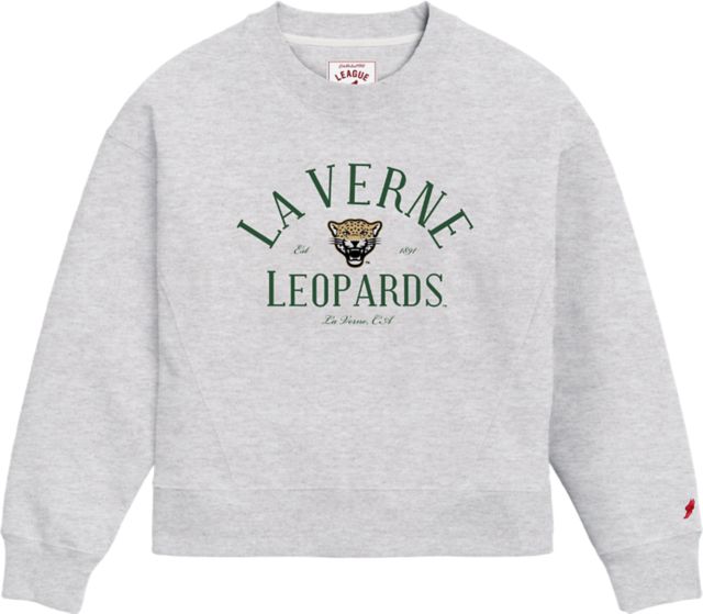 University of La Verne Leopards Women's Boxy Crewneck Sweatshirt