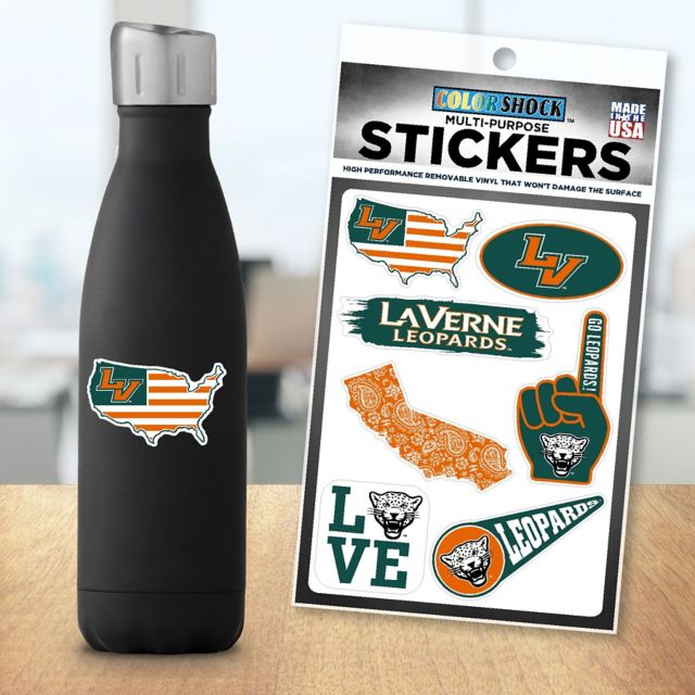 University of La Verne 7.5'' x 7.5'' Sticker Sheet