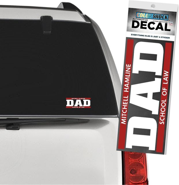 Mitchell Hamline School of Law Dad Decal