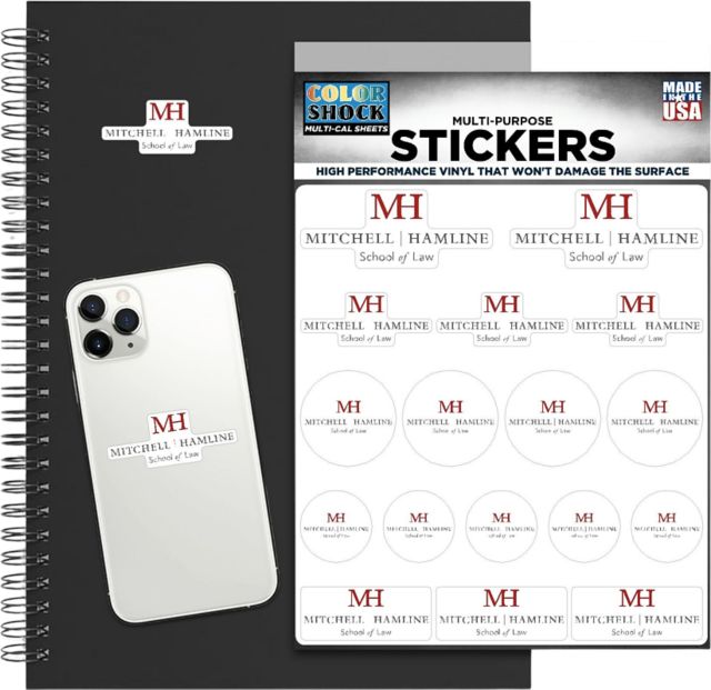 Mitchell Hamline School of Law Sticker Sheet