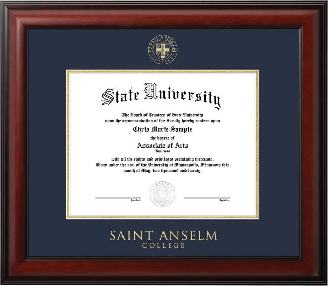 Saint Anselm College 11x8.5 Diploma Frame