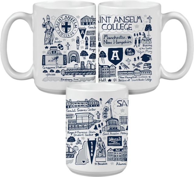 Saint Anselm College Julia Gash 15 oz. Mug