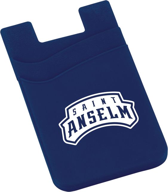 Saint Anselm College Silicone Card Wallet