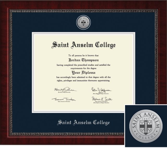 Church Hill Classics, Engraved; 8.5x11 H Bachelors, Class of 2022-Present, Diploma Frame - ONLINE ONLY