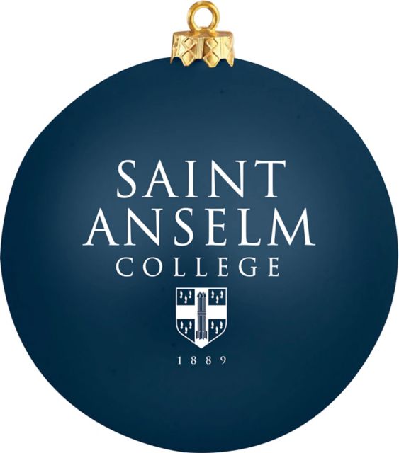 Saint Anselm College Shatterproof Round Ornament