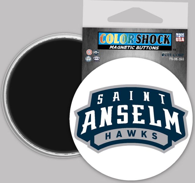Saint Anselm College 3" Button Magnet