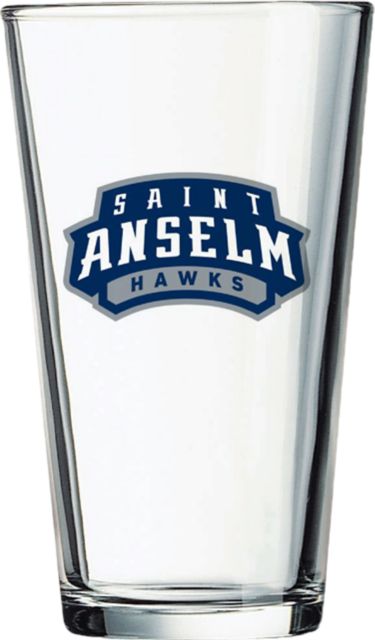 Saint Anselm College 16 oz. Glass