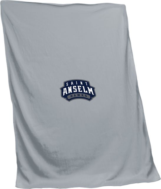 Saint Anselm College 84"x 54" Hawks Sweatshirt Blanket