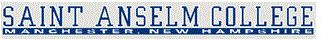 Saint Anselm College Strip Decal
