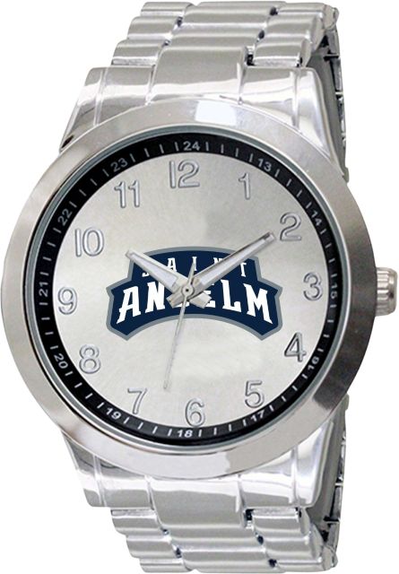 Saint Anselm College 44mm Men's Stainless Steel Watch
