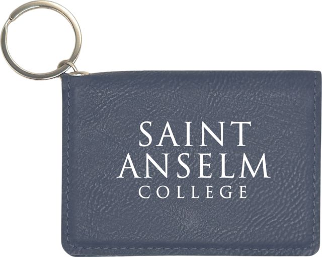 Saint Anselm College Leather ID Holder