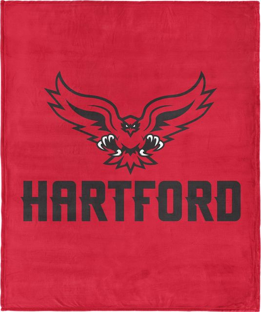University of Hartford 46 x 60 Silk Touch Throw