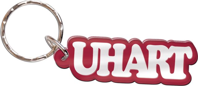 University of Hartford Letters Keytag