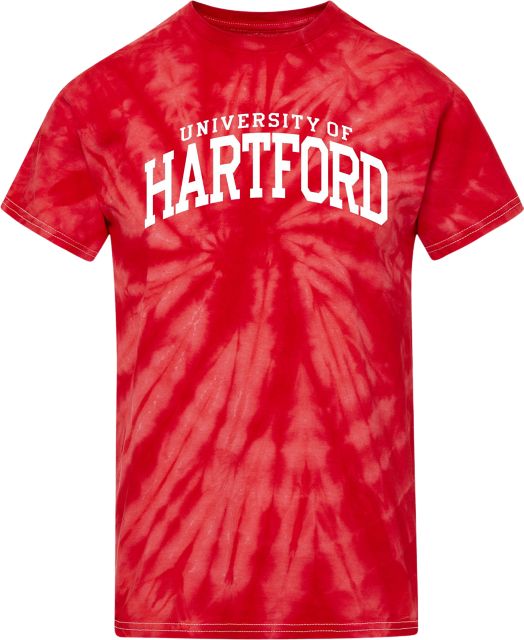 University of Hartford Tie Dye Short Sleeve T-Shirt