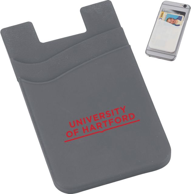 University of Hartford Silicone Card Wallet