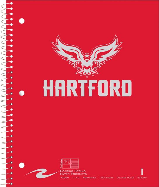 University of Hartford Notebook 100-Sheet
