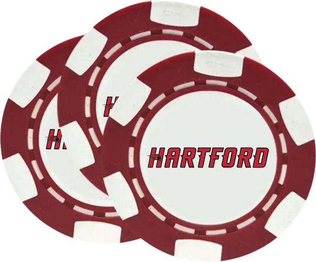University of Hartford Chip Ball Marker 3 Pack