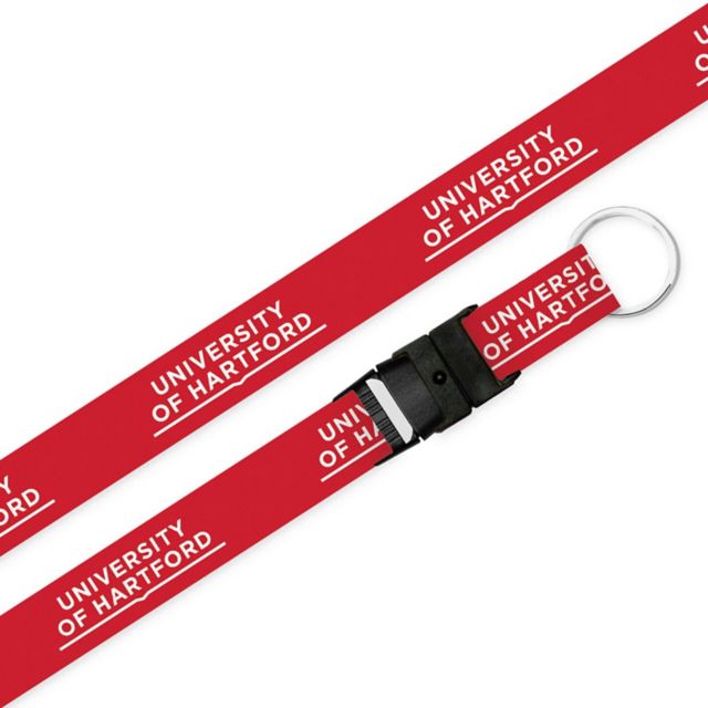University of Hartford Lanyard with Buckle