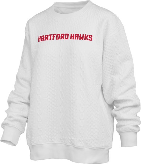 University of Hartford Hawks Women's Oversized Crewneck Sweatshirt