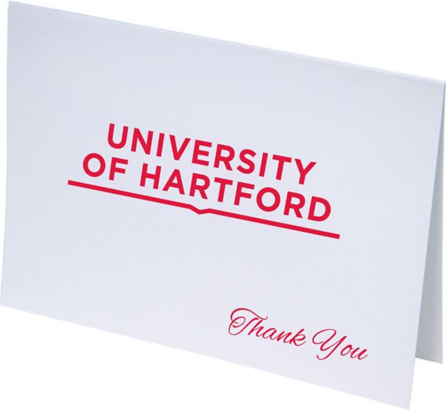 University of Hartford Thank You Notevards 10-Pack