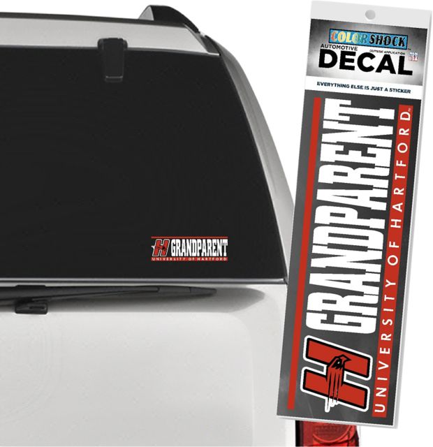 University of Hartford Hawks Grandparent Decal