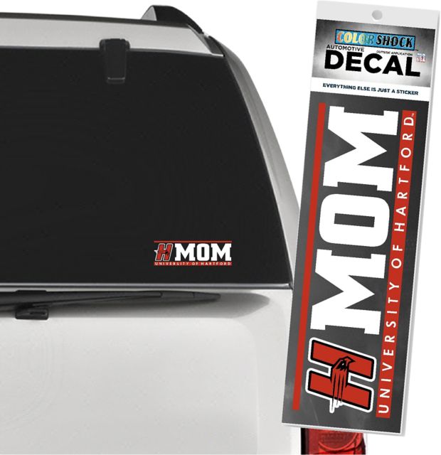 University of Hartford Hawks Mom Decal
