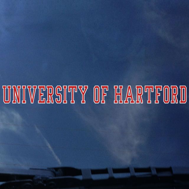 University of Hartford Strip Decal