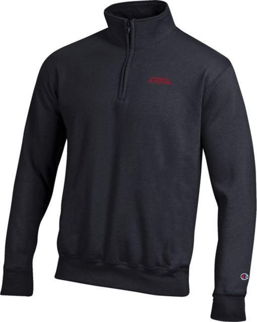 University of Hartford 1/4 Zip Powerblend Jacket