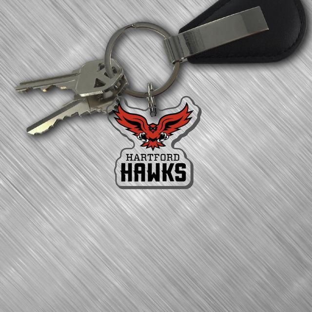 University of Hartford Hawks Keychain