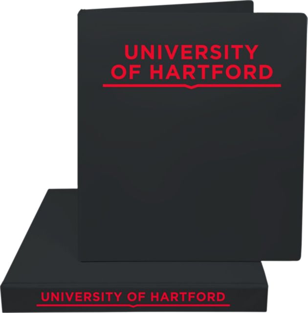 University of Hartford 1'' Vinyl Binder