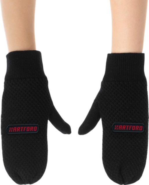 University of Hartford Knit Fashion Mittens