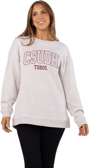 California State University at Dominguez Hills Toros Women's Warmup Crewneck Sweatshirt