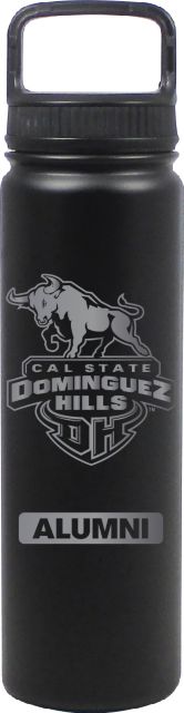 24 oz Matte Black Stainless Steel Water Bottle Alumni