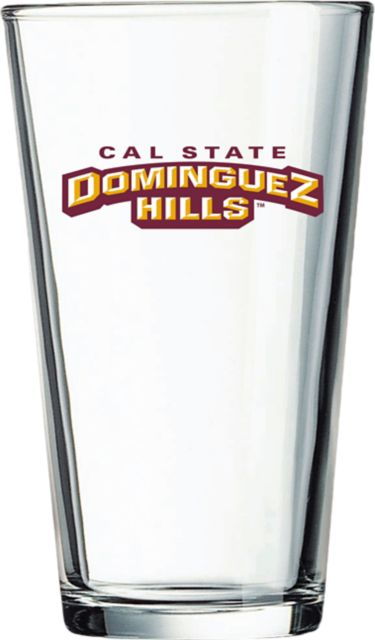 California State University at Dominguez Hills 16 oz. Glass