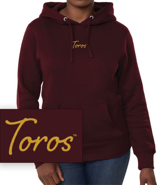 California State University at Dominguez Hills Chainstitch Women's Hooded Sweatshirt