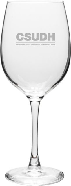 California State University at Dominguez Hills 16 oz. Wine Glass